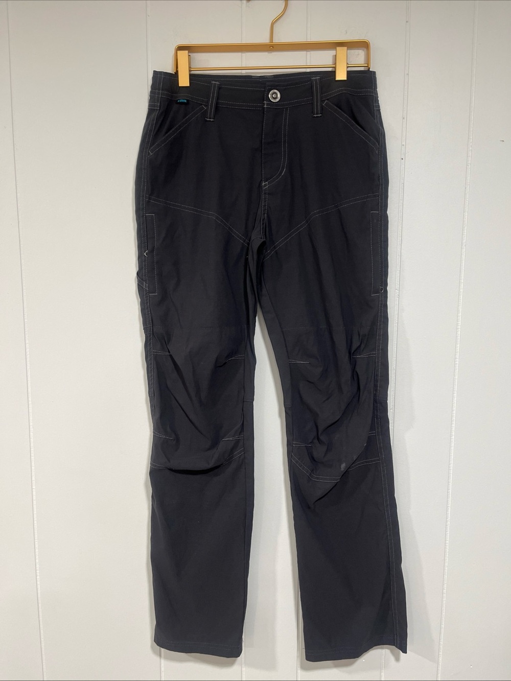 KÜHL Renegade Hiking‎ Cargo Pants Women’s L  Nylon Stretch Outdoor Trail flaw